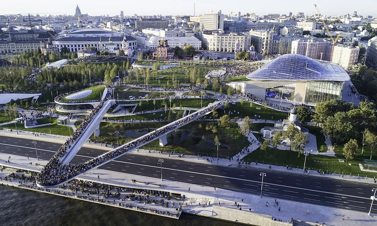 Парк «Зарядье» в Москве