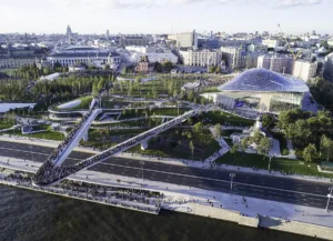Парк «Зарядье» в Москве