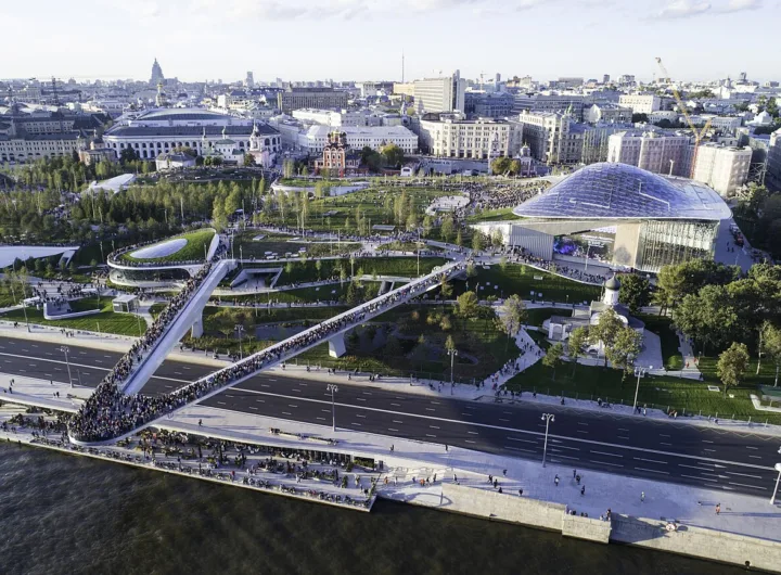 Парк «Зарядье» в Москве